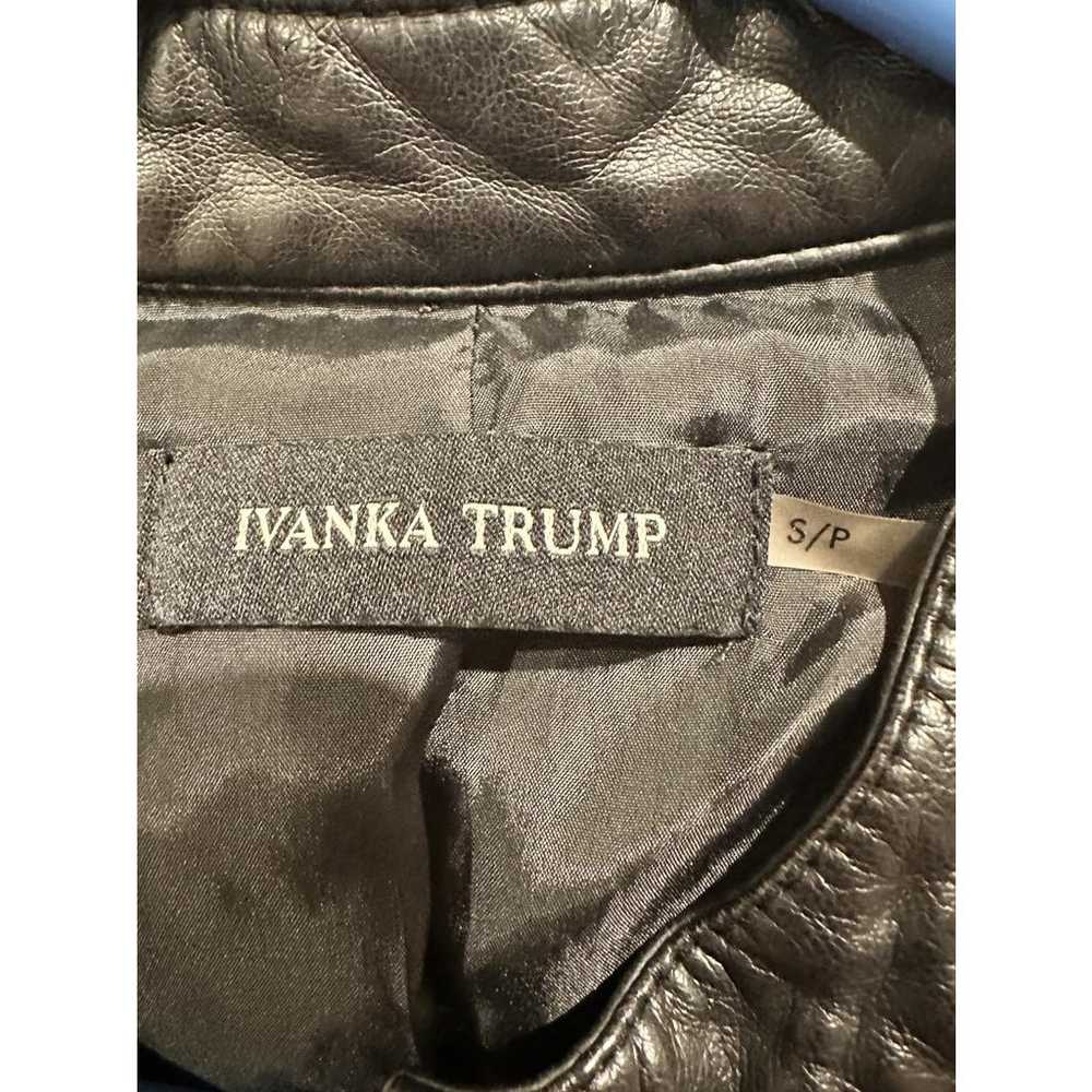 Ivanka Trump Leather jacket - image 3