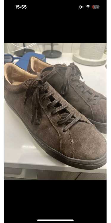 Suitsupply Brown Suede Sneakers