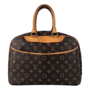 Louis Vuitton Deauville cloth handbag