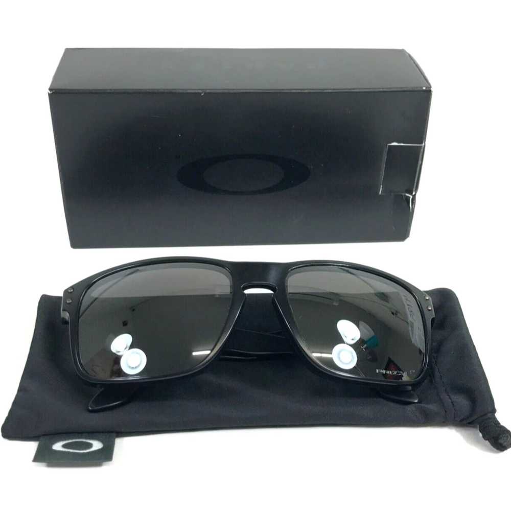 Oakley Matte Black Framed Holbrook Oakley Sunglas… - image 1