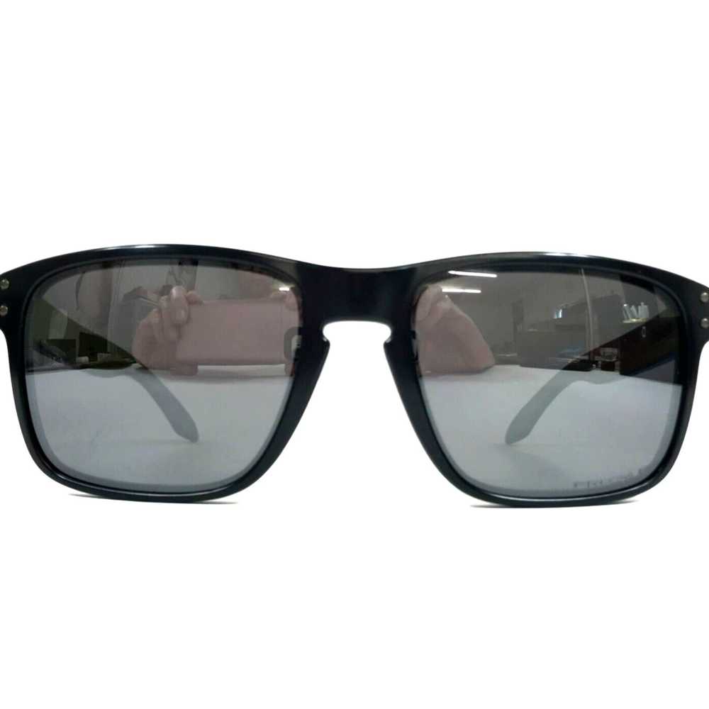 Oakley Matte Black Framed Holbrook Oakley Sunglas… - image 2