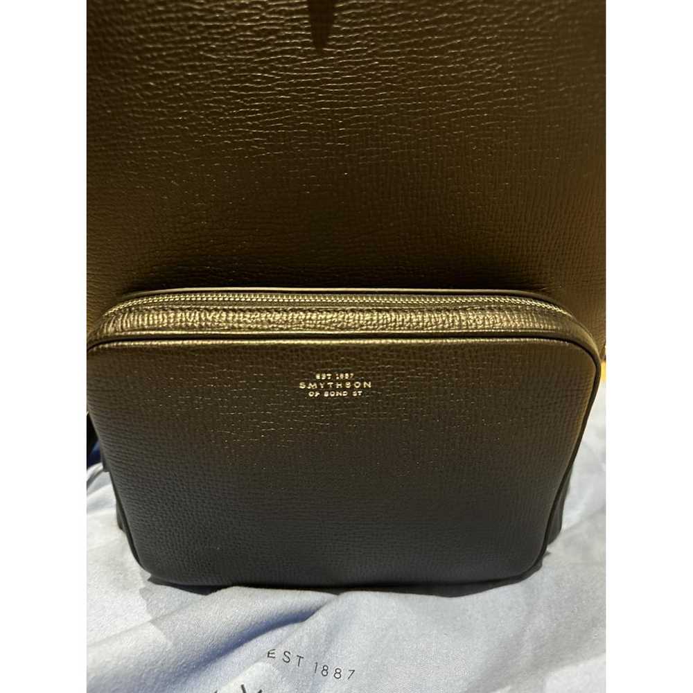 Smythson Leather travel bag - image 2