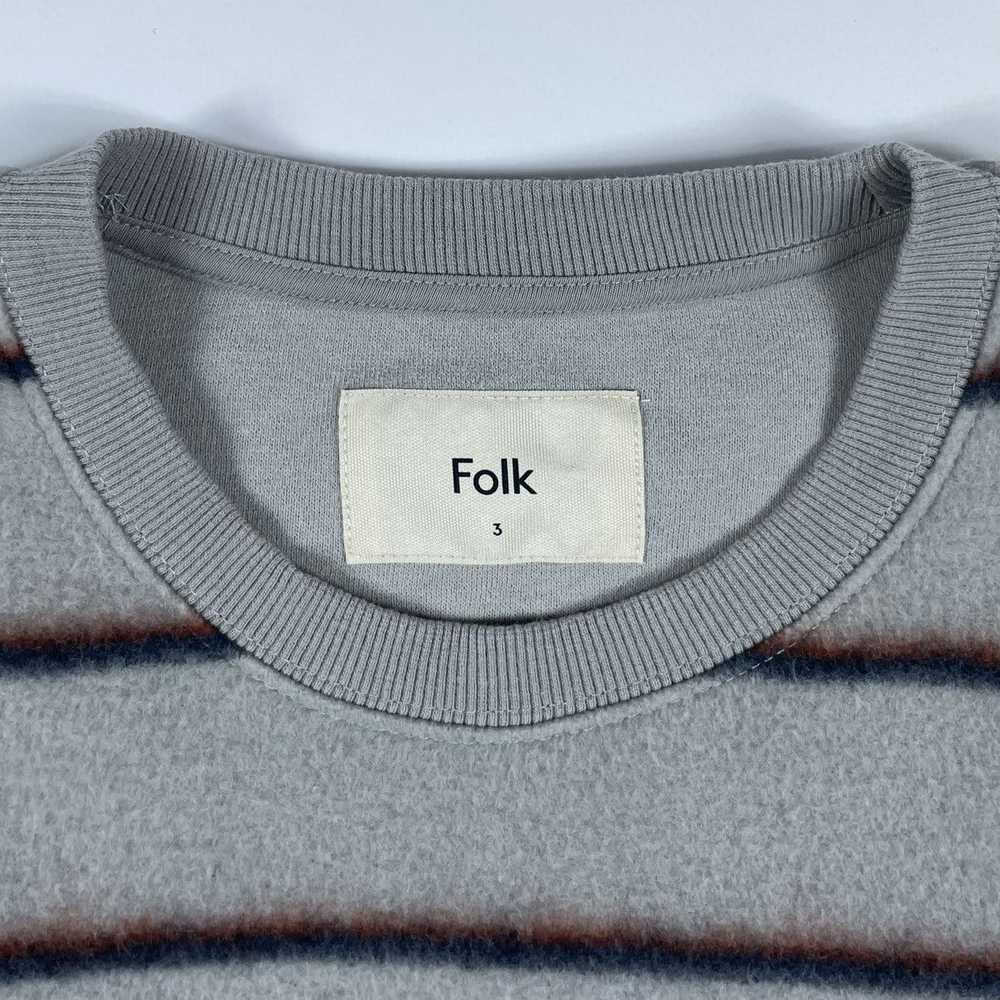 Folk Folk fleece striped Sweatshirt - image 5