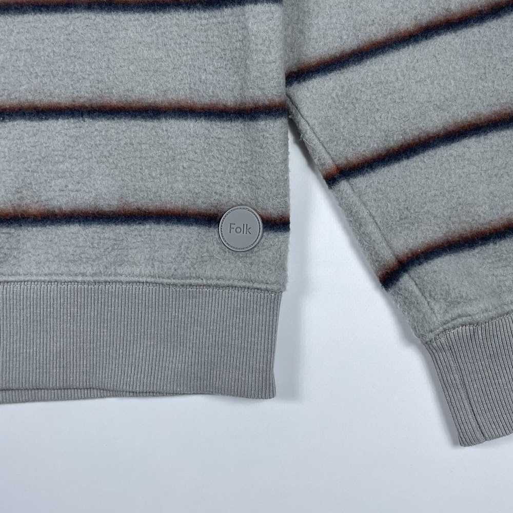 Folk Folk fleece striped Sweatshirt - image 7