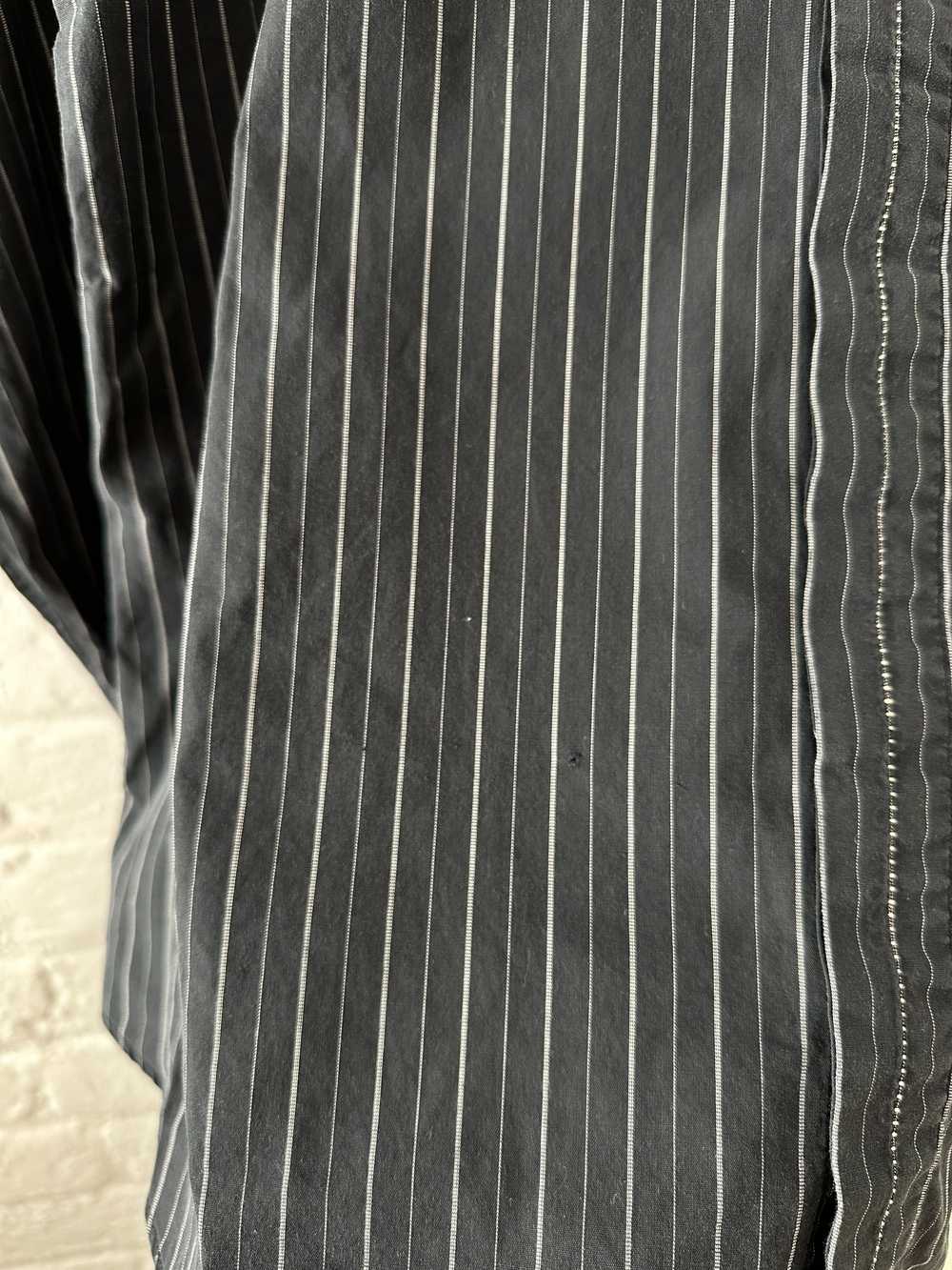 Issey Miyake Issey Miyake Multi Striped Button Up… - image 4