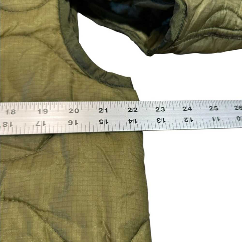 Military Genuine Military Green Quilted Jacket Li… - image 4