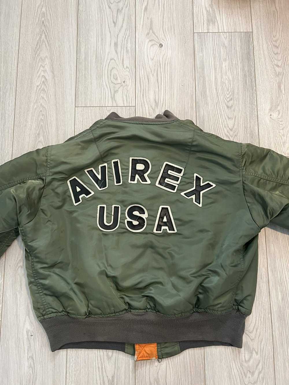 Avirex × Vintage Avirex USA Bomber Jacket - image 3