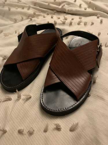 Dries Van Noten LEATHER SANDALS