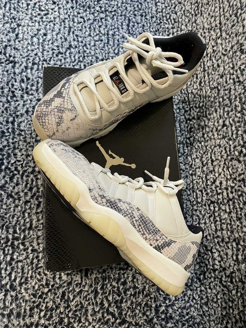 Jordan Brand Jordan 11 Retro Low Snake Light Bone - image 4