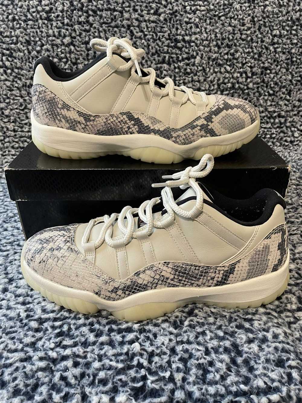 Jordan Brand Jordan 11 Retro Low Snake Light Bone - image 6