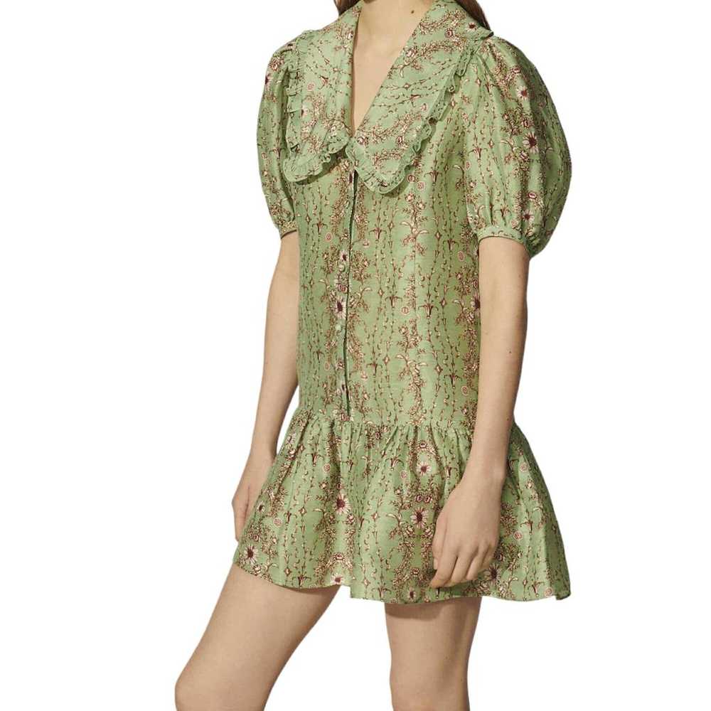 Sandro Linen mini dress - image 5