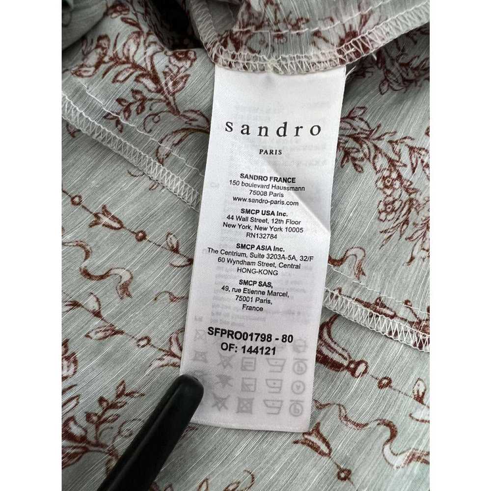 Sandro Linen mini dress - image 7