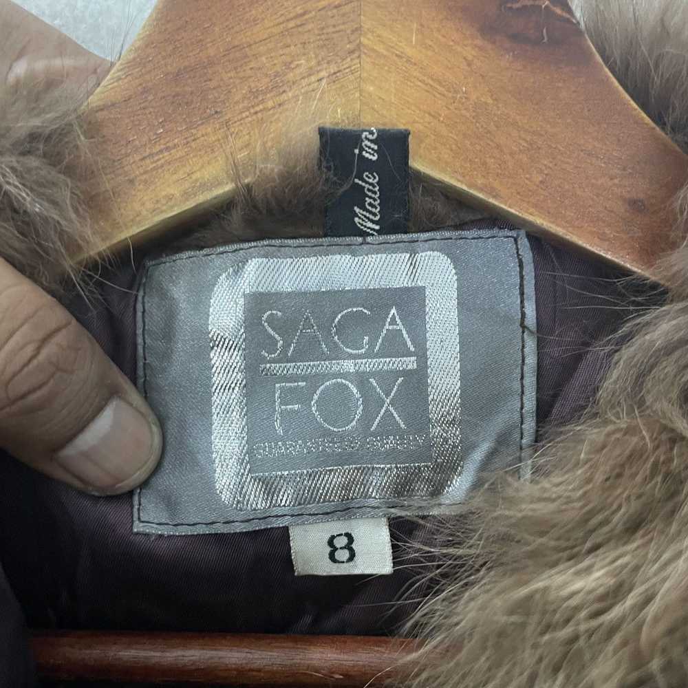 Mink Fur Coat × Saga Fox Vintage Saga Fox Fur Jac… - image 6