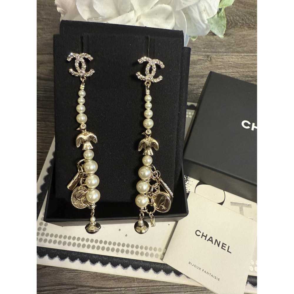 Chanel CC earrings - image 2