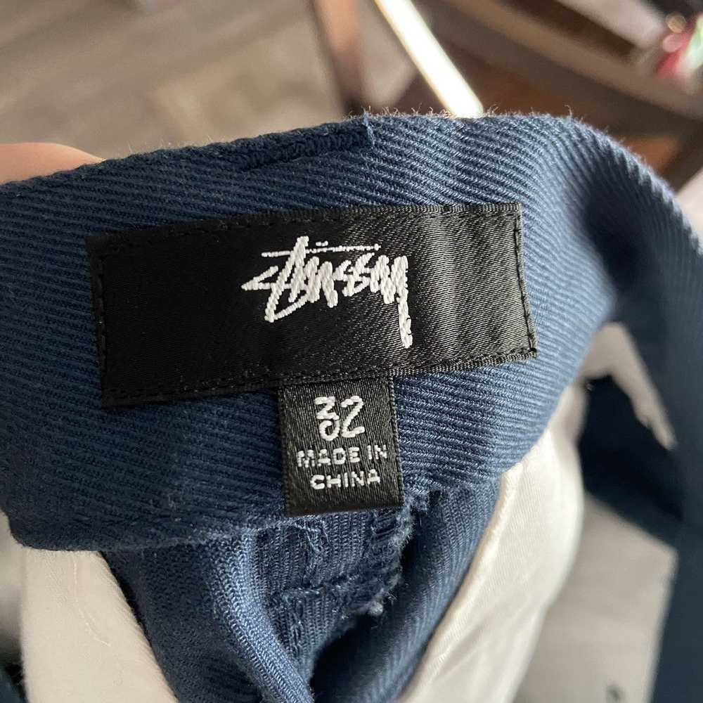 Stussy Stussy Twill Workgear Trouser Navy Blue - image 6