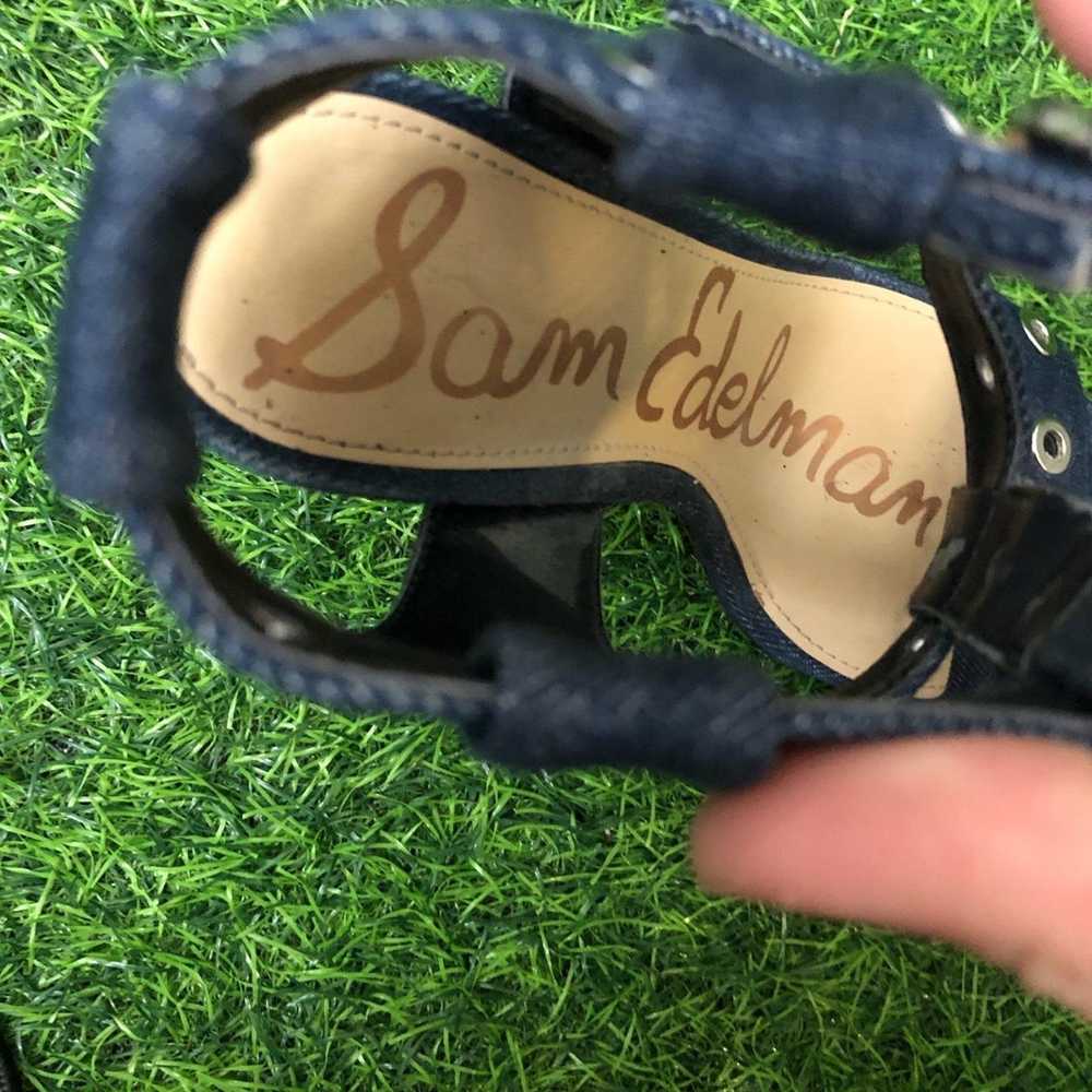 Sam Edelman Women’s Navy Denim Y2K Sam Edelman Ch… - image 6