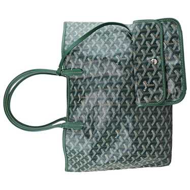 Goyard Saint-Louis leather tote