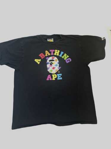 Bape Sta Pattern College Tee