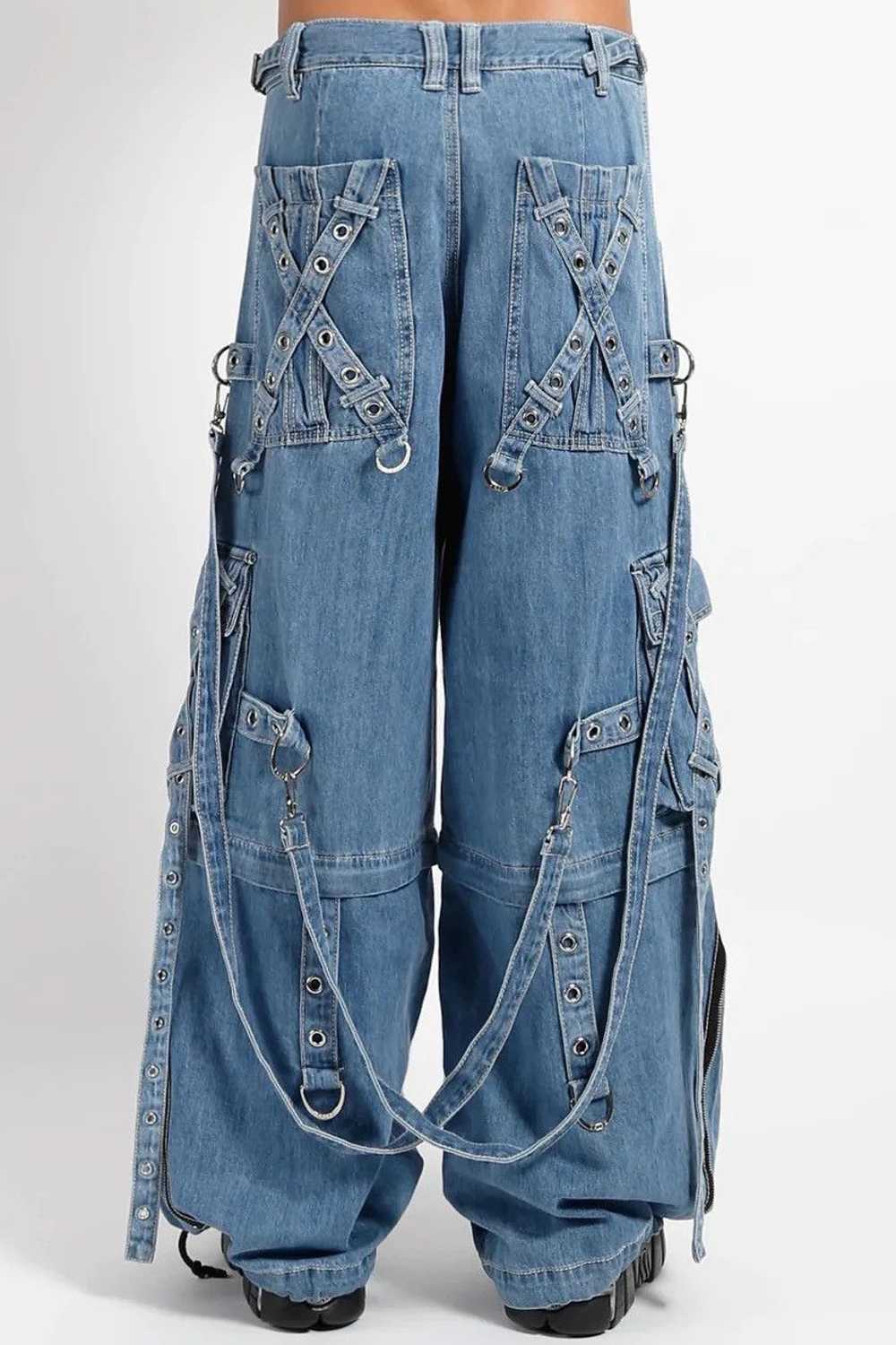 Tripp Nyc Tripp NYC X Strap Denim - image 2