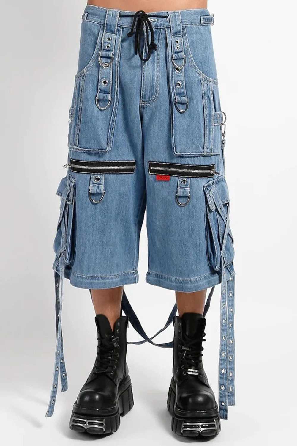 Tripp Nyc Tripp NYC X Strap Denim - image 3