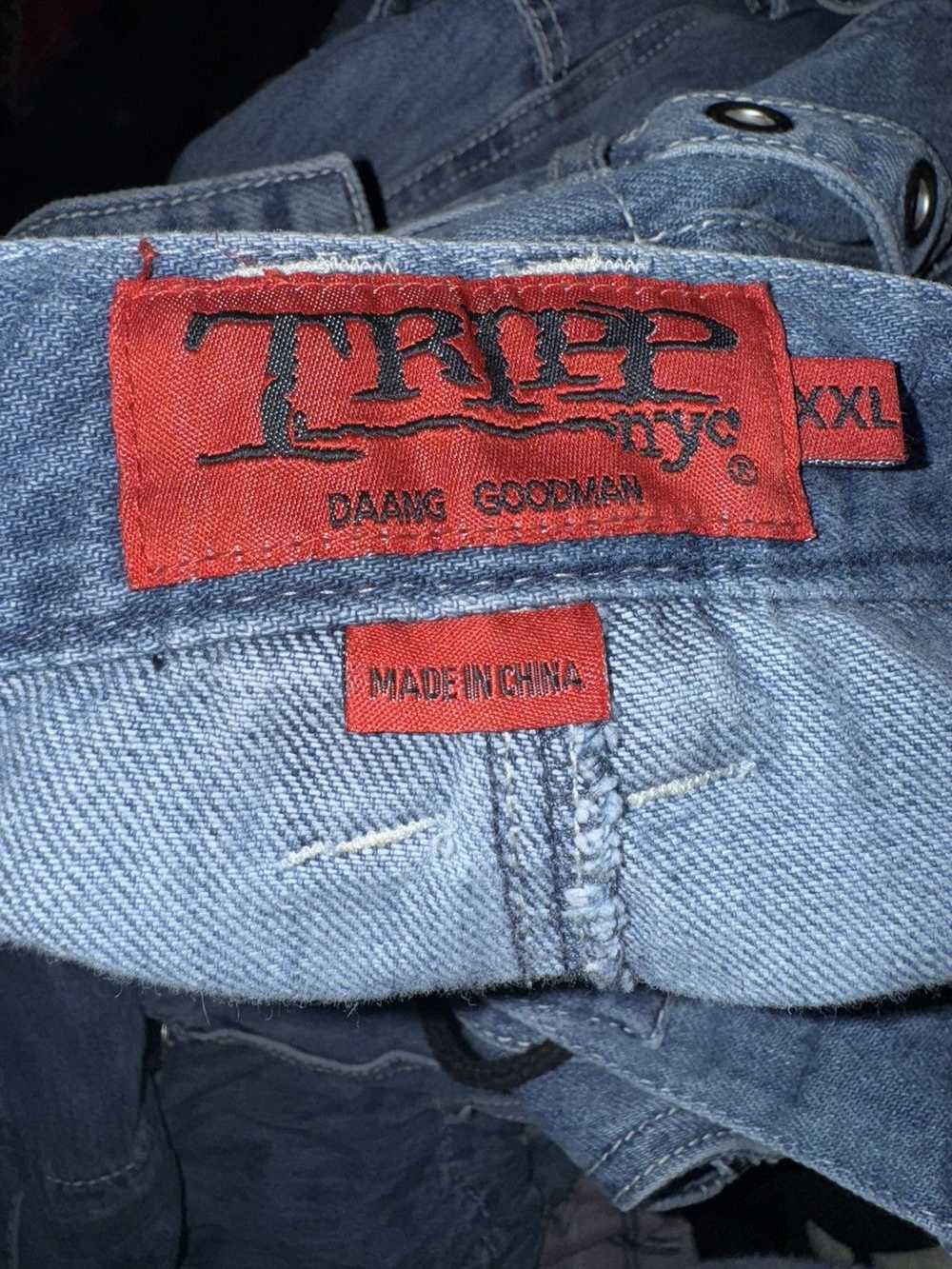 Tripp Nyc Tripp NYC X Strap Denim - image 4