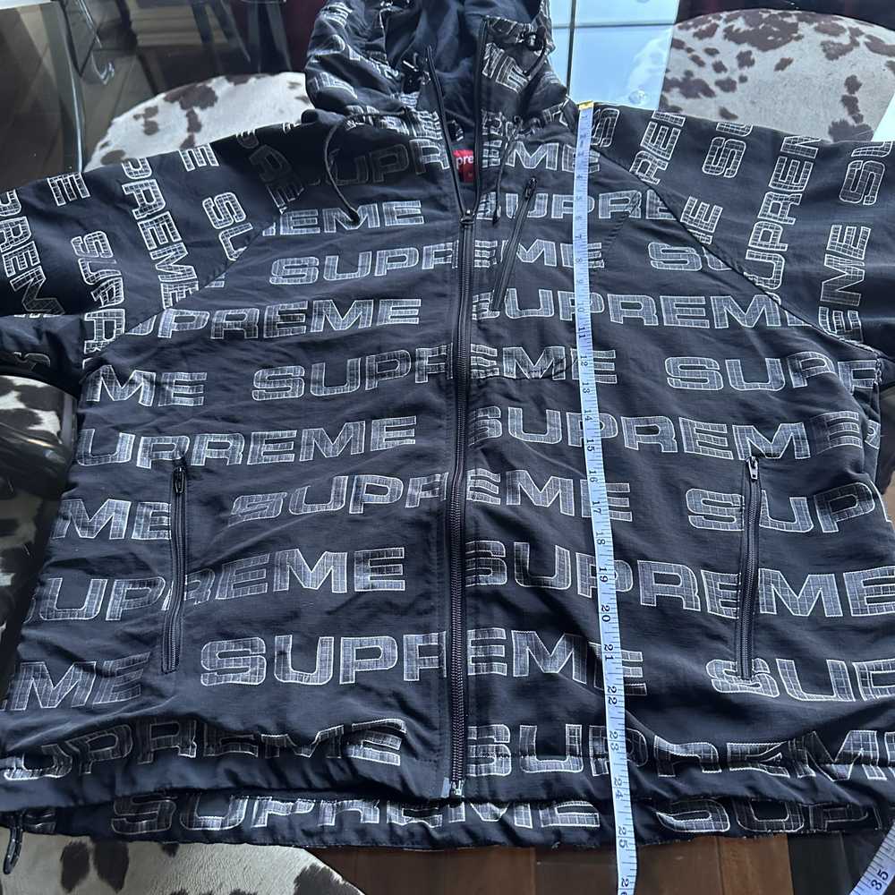 Supreme Supreme Ripstop Logo Hooded Track Jacket - image 4