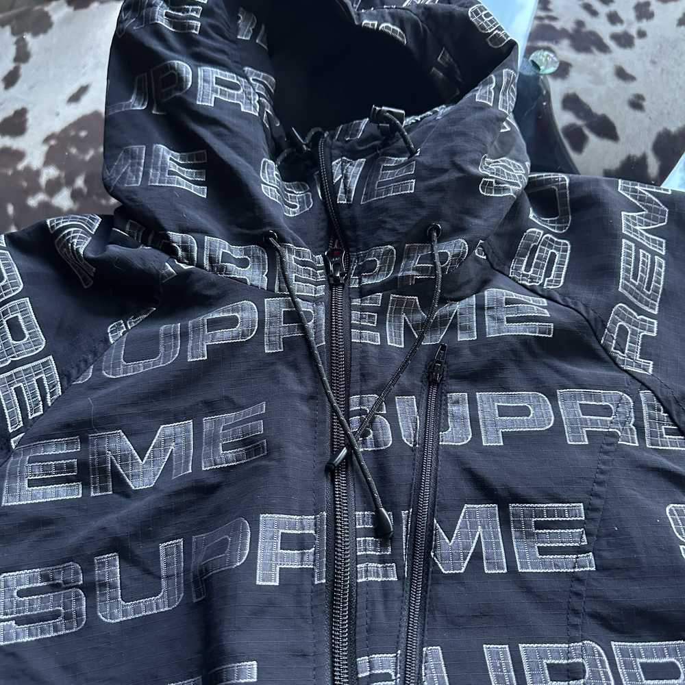 Supreme Supreme Ripstop Logo Hooded Track Jacket - image 8