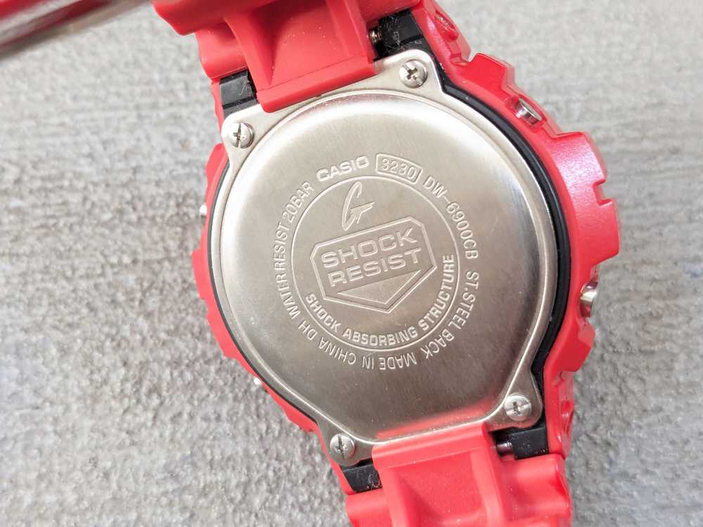 Casio × G Shock × Rare Casio G-Shock DW6900CB-4 R… - image 9