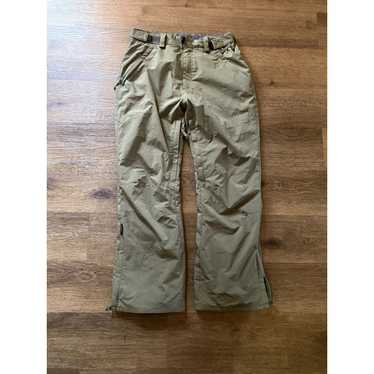 Vintage Olive Green Turbine Snow Pants - image 1