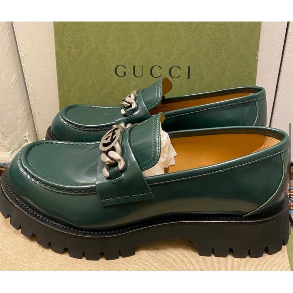 Gucci Leather flats - image 2