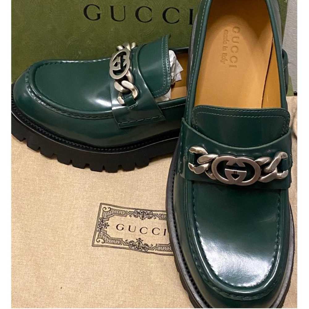 Gucci Leather flats - image 5