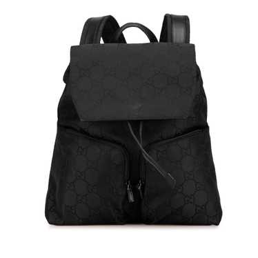 Black Gucci GG Nylon Backpack