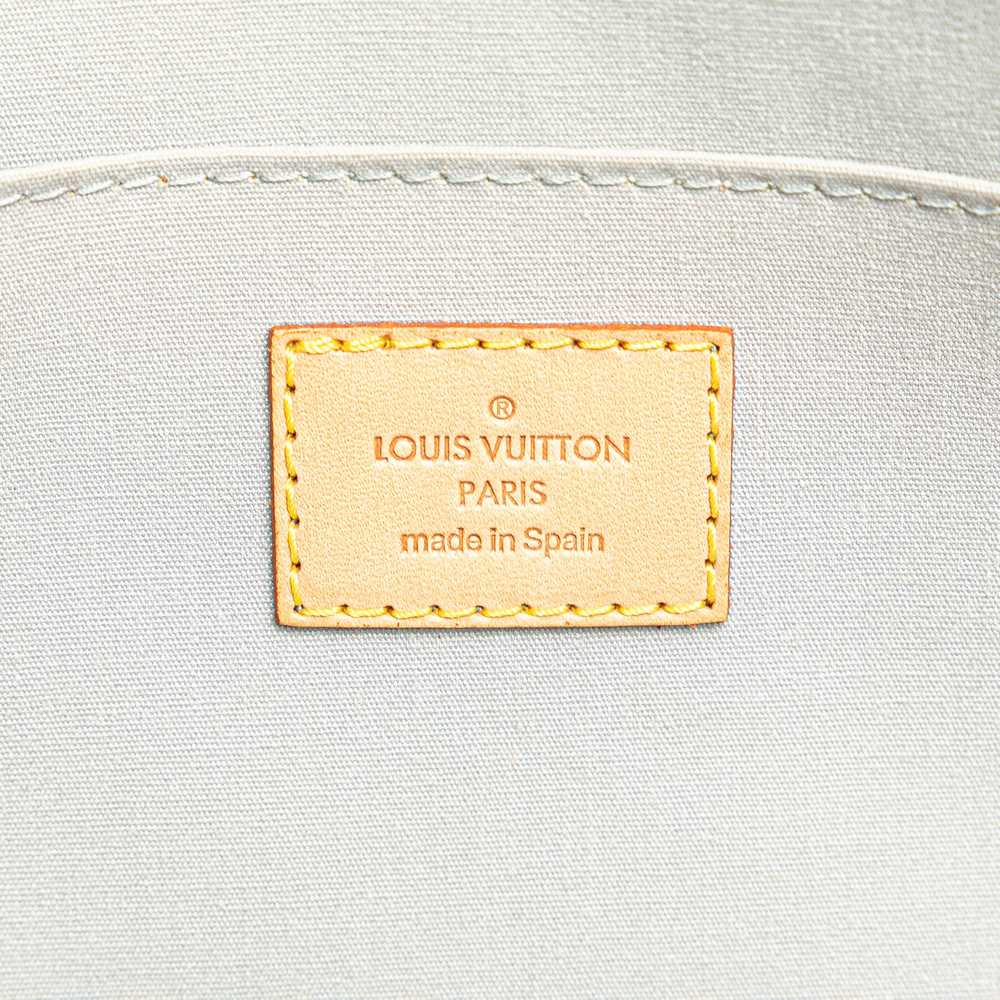 White Louis Vuitton Monogram Vernis Roxbury Drive… - image 5