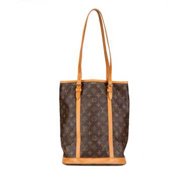 Brown Louis Vuitton Monogram Bucket GM