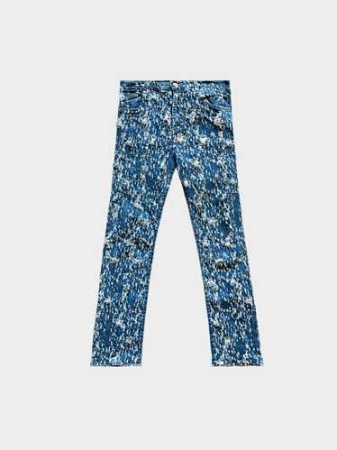 Versace 2010s All-over Ripped Distressed Jeans - image 1