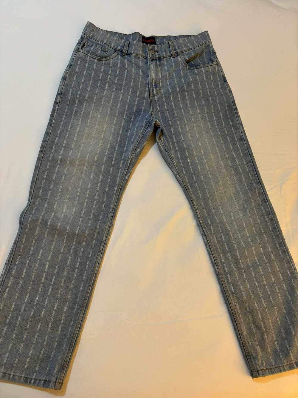 Pleasures Impact Pinstripe Jeans - image 2