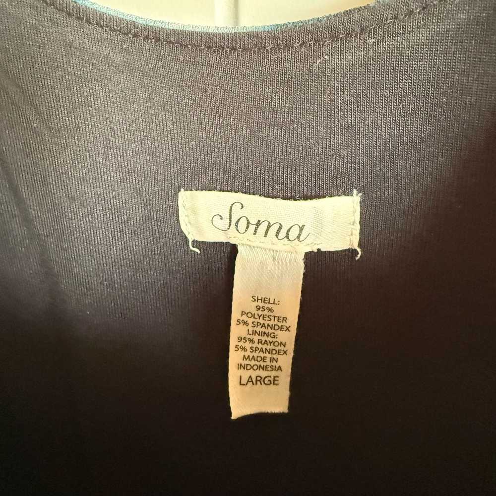 Other Soma Womens Dress Sz L Drawcord Sleeveless … - image 8