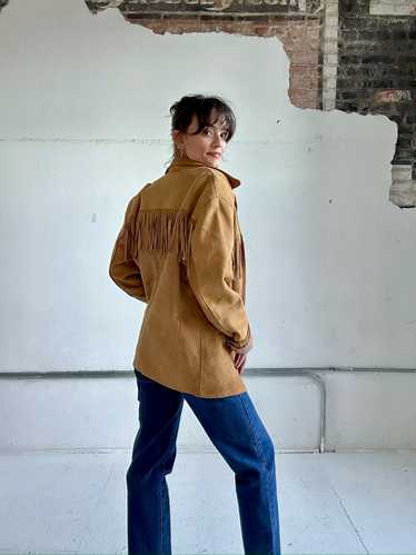 Fringe jacket vintage 1950s - Gem