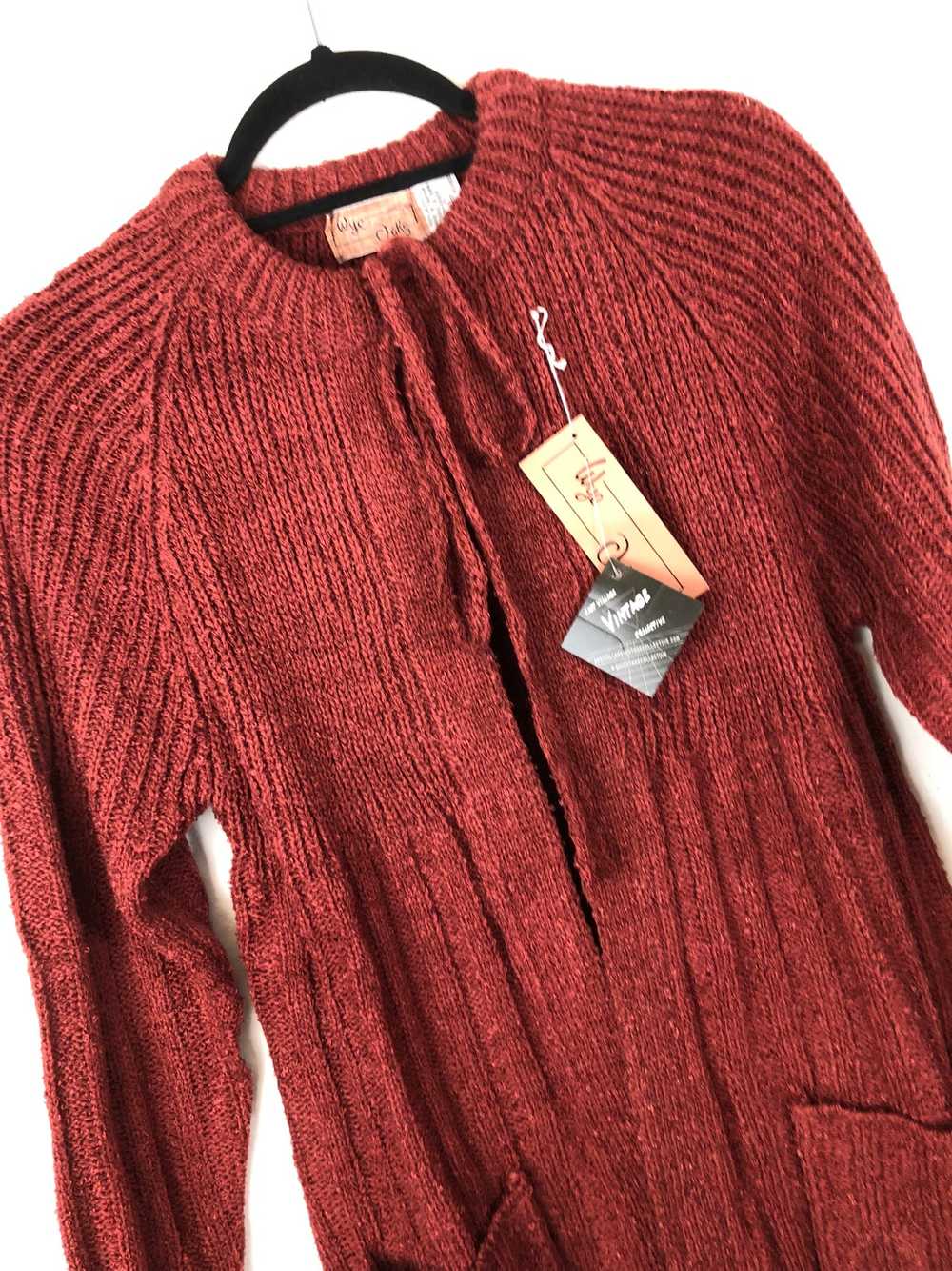 Wye Oaks Tie Sweater Cardigan (Deadstock) - image 2