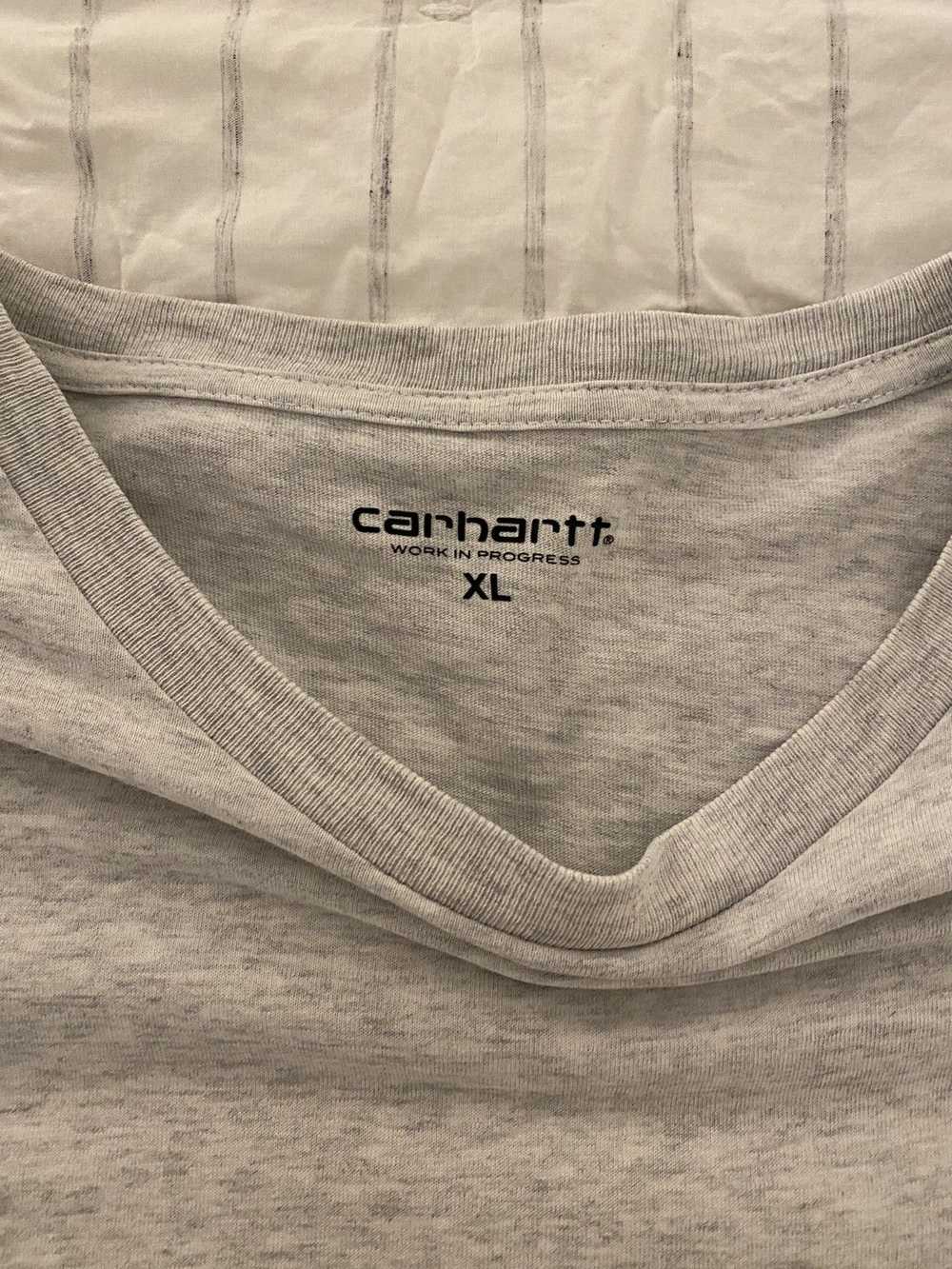 Carhartt Wip Carhartt WIP Pocket T-shirt Ash Heat… - image 5