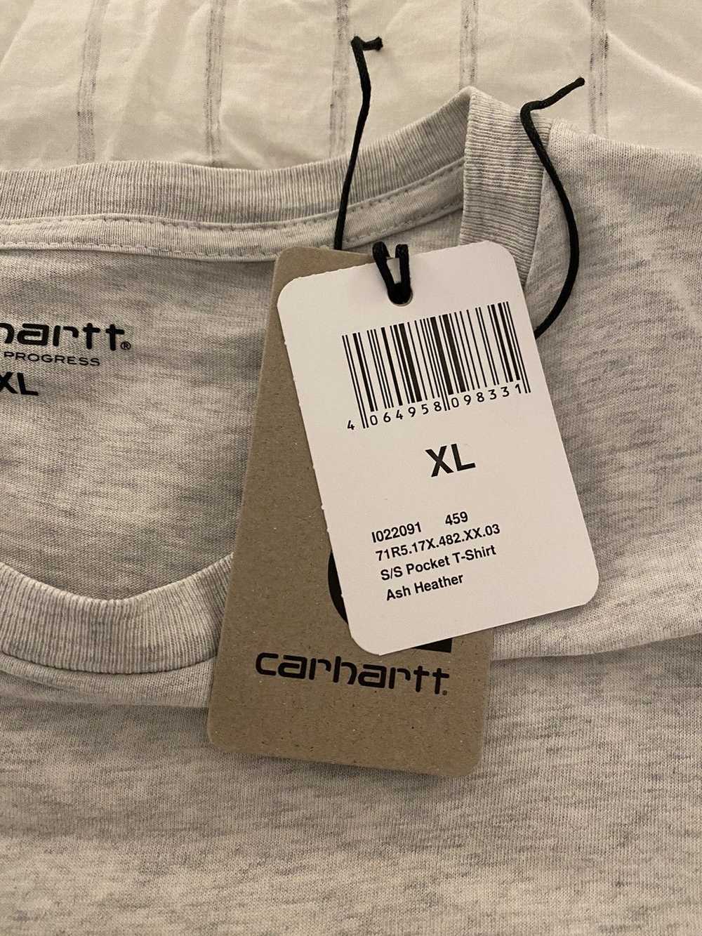 Carhartt Wip Carhartt WIP Pocket T-shirt Ash Heat… - image 6