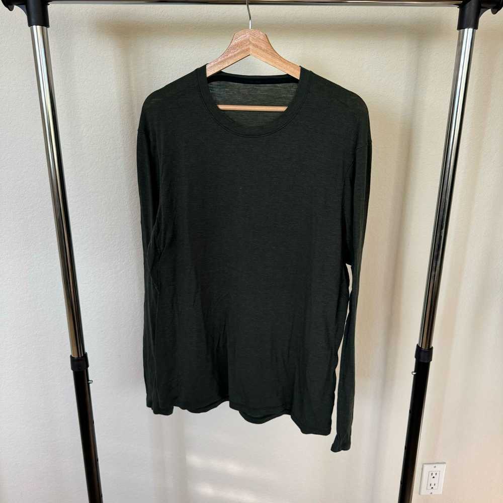 Lululemon Lululemon Long Sleeve Shirt Green L - image 1