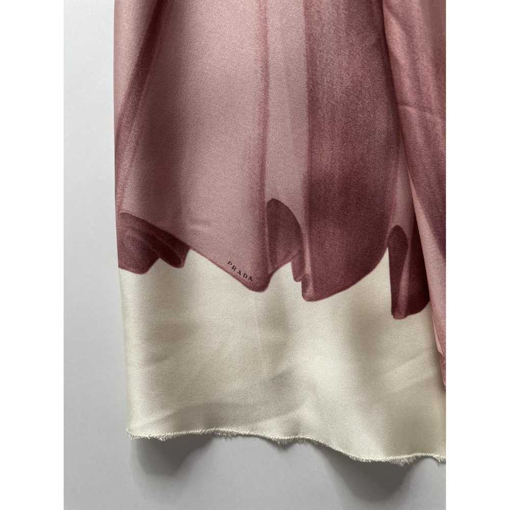 Prada Silk mid-length dress - image 8