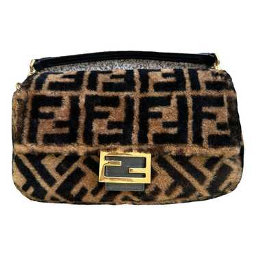 Fendi Baguette faux fur handbag