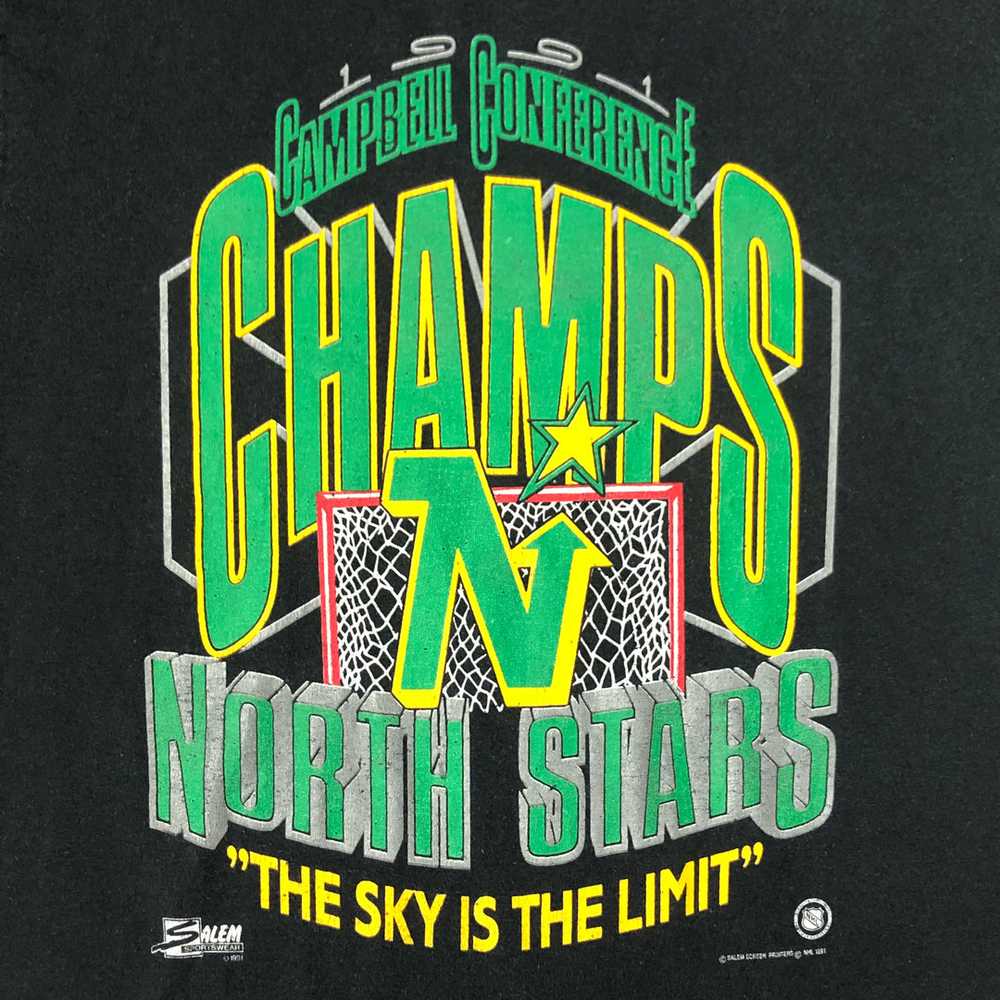 Vintage 1991 NHL Minnesota North Stars "The Sky I… - image 2