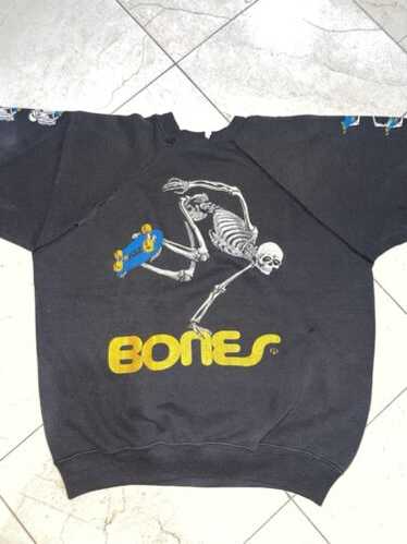 80s Powell Peralta Bones 袖プリント Old Skate 80s Powell Peralta Bones 袖プリント Old Skate
