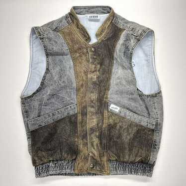 Guess × Vintage VTG Guess Vest Georges Marciano D… - image 1