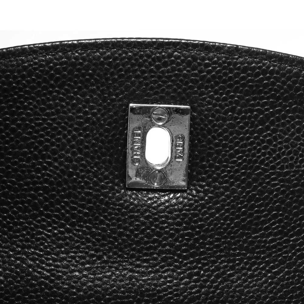 Vintage Chanel Caviar Two Compartment Backpack Ha… - image 7