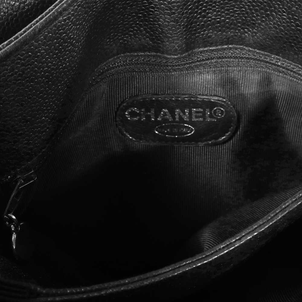 Vintage Chanel Caviar Two Compartment Backpack Ha… - image 8