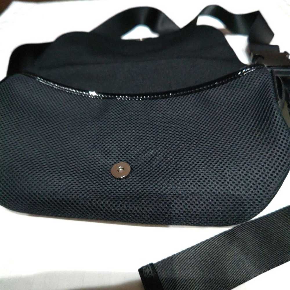 【Excellent Condition】Marie Quant Body Bag Black - image 4